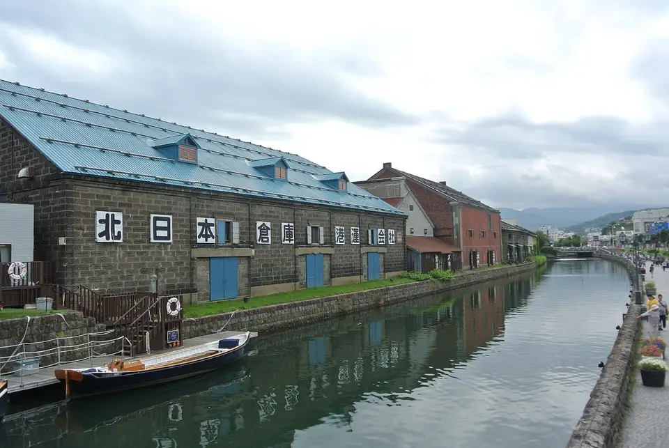 The Otaru Canal and its brick warehouses, Otaru, Hokkaido