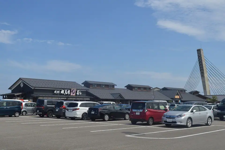 The roadside station on the Himi waterfront, Himi, Toyama