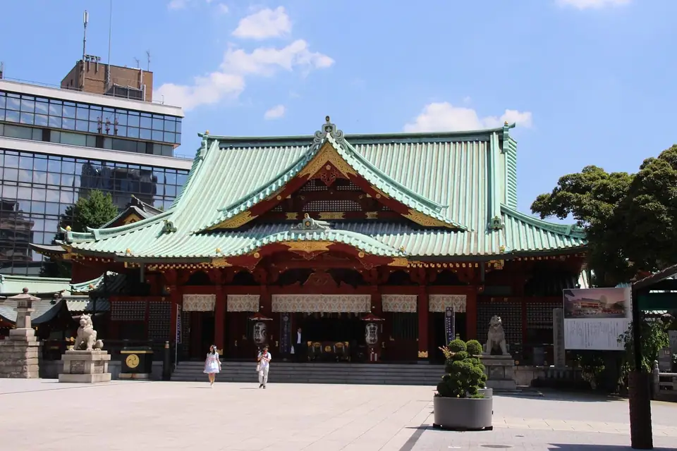 Kanda-Myojin grand hall, Chiyoda, Tokyo